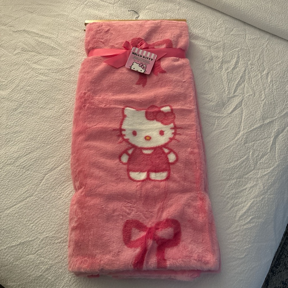 hello kitty blanket on hold for Karen